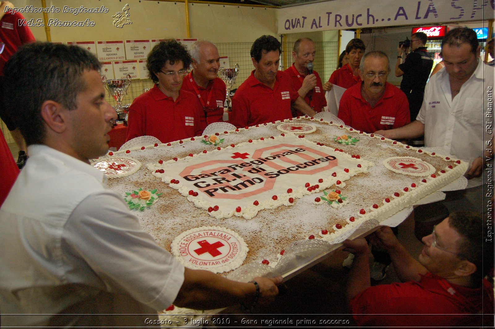 Cossato - 3 luglio 2010 - Gara regionale primo soccorso - premiazioni -  Croce Rossa Italiana - Ispettorato Regionale Volontari del Soccorso Piemonte