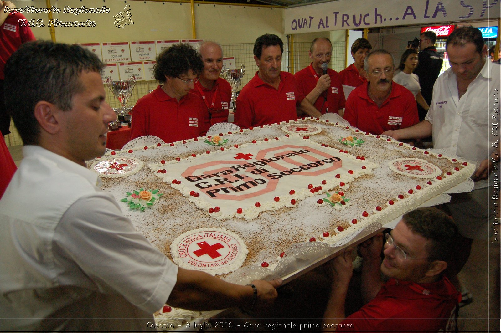 Cossato - 3 luglio 2010 - Gara regionale primo soccorso - premiazioni -  Croce Rossa Italiana - Ispettorato Regionale Volontari del Soccorso Piemonte