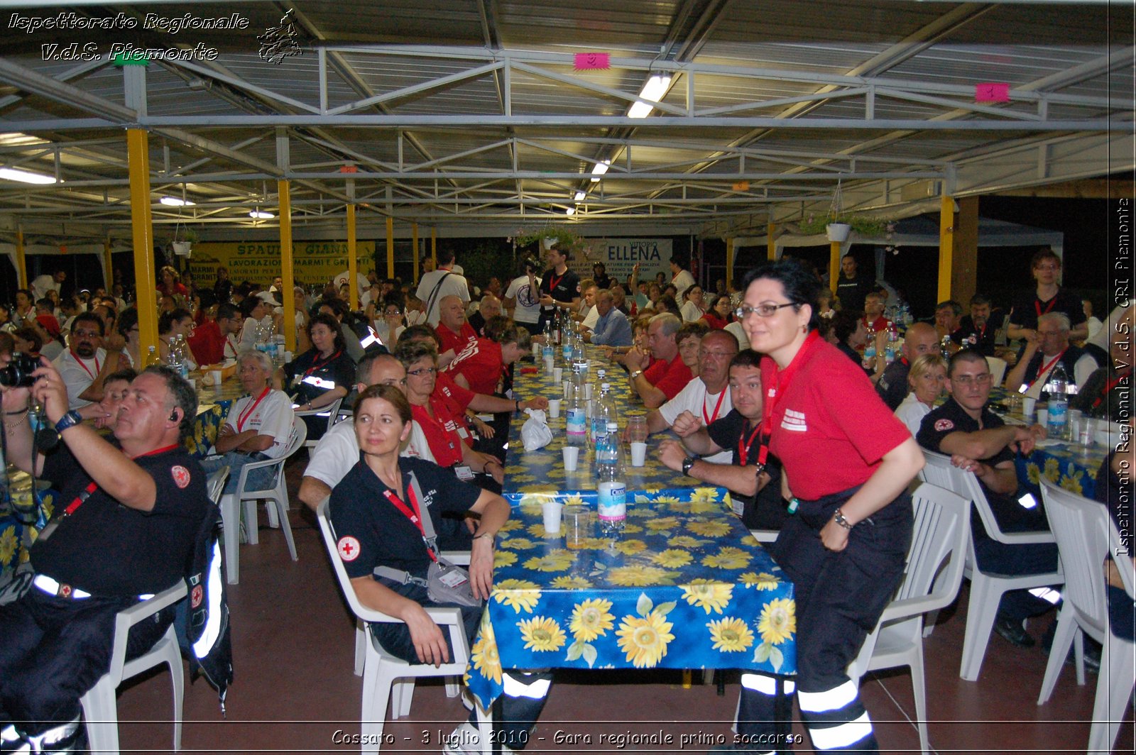 Cossato - 3 luglio 2010 - Gara regionale primo soccorso - premiazioni -  Croce Rossa Italiana - Ispettorato Regionale Volontari del Soccorso Piemonte