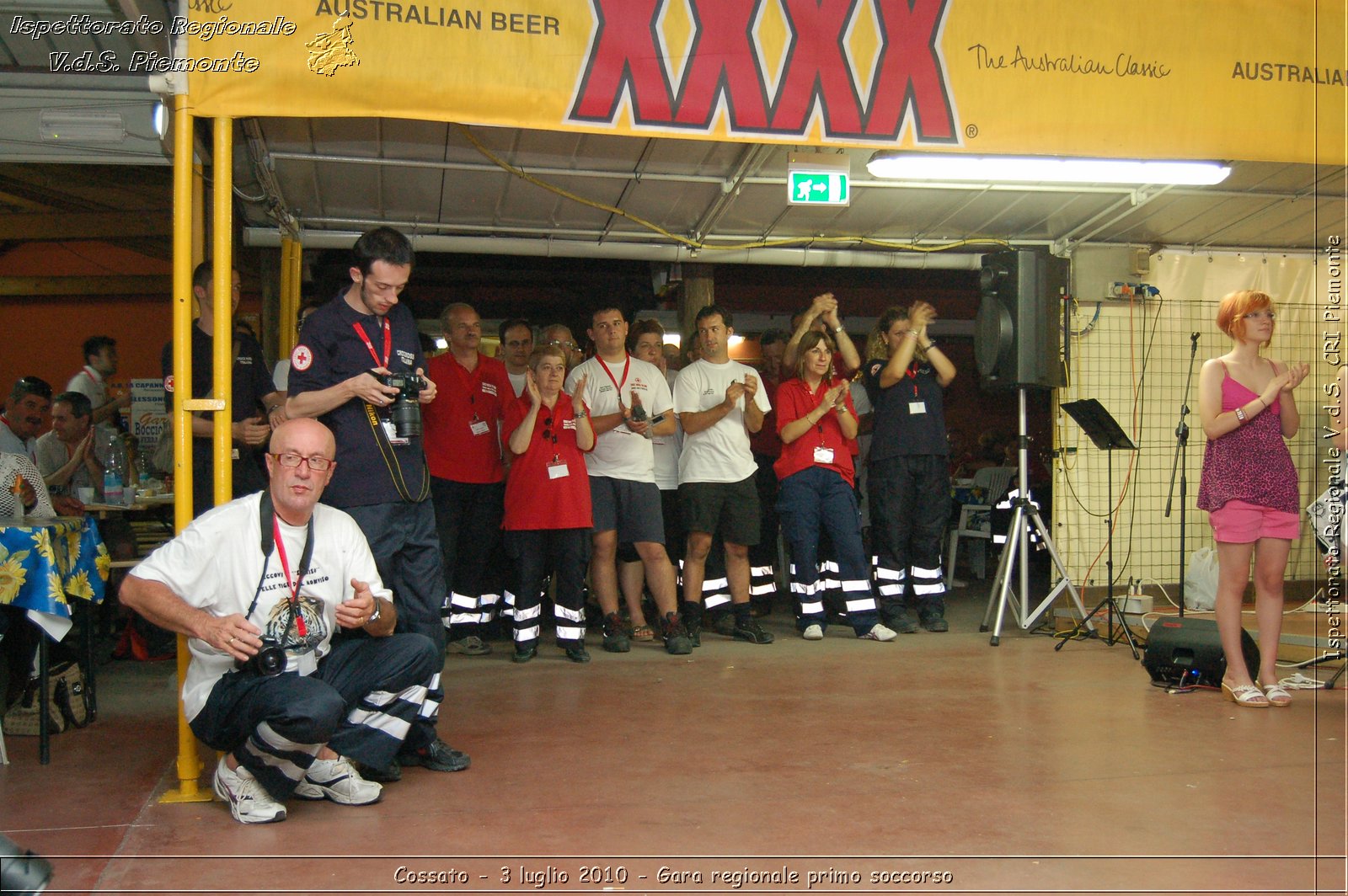 Cossato - 3 luglio 2010 - Gara regionale primo soccorso - premiazioni -  Croce Rossa Italiana - Ispettorato Regionale Volontari del Soccorso Piemonte