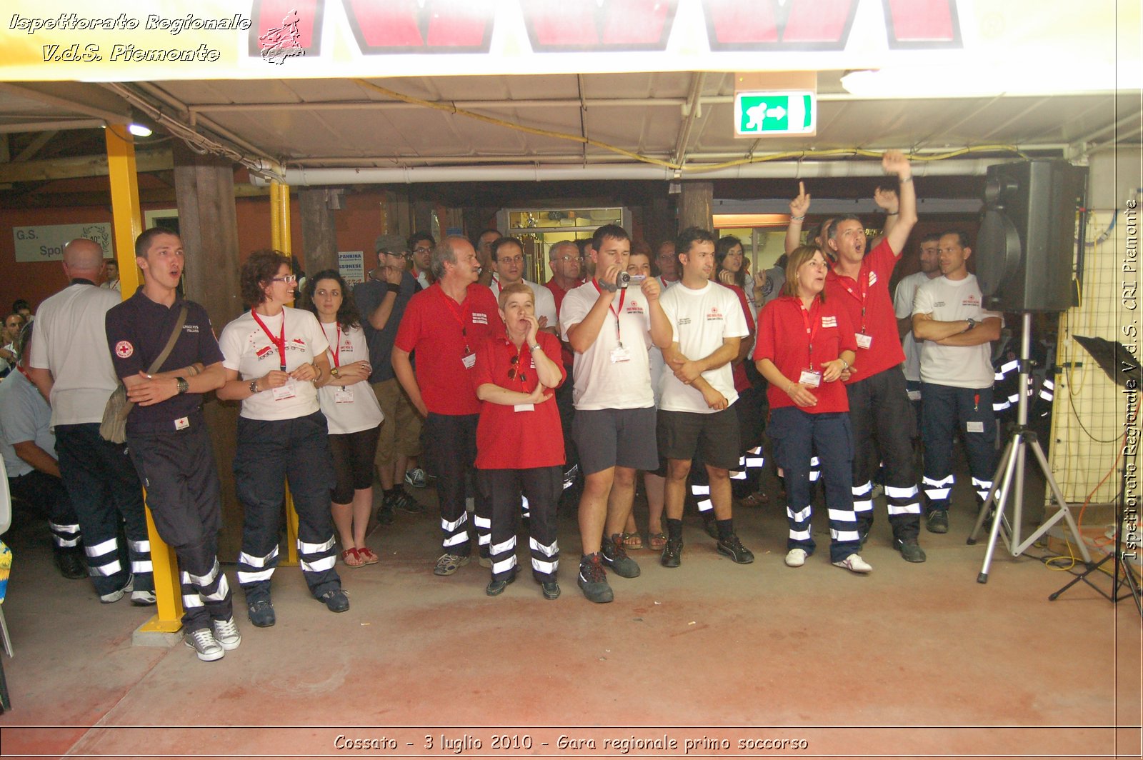 Cossato - 3 luglio 2010 - Gara regionale primo soccorso - premiazioni -  Croce Rossa Italiana - Ispettorato Regionale Volontari del Soccorso Piemonte