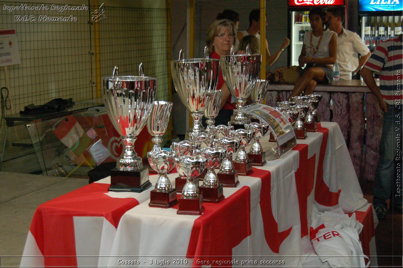 Cossato - 3 luglio 2010 - Gara regionale primo soccorso - premiazioni -  Croce Rossa Italiana - Ispettorato Regionale Volontari del Soccorso Piemonte