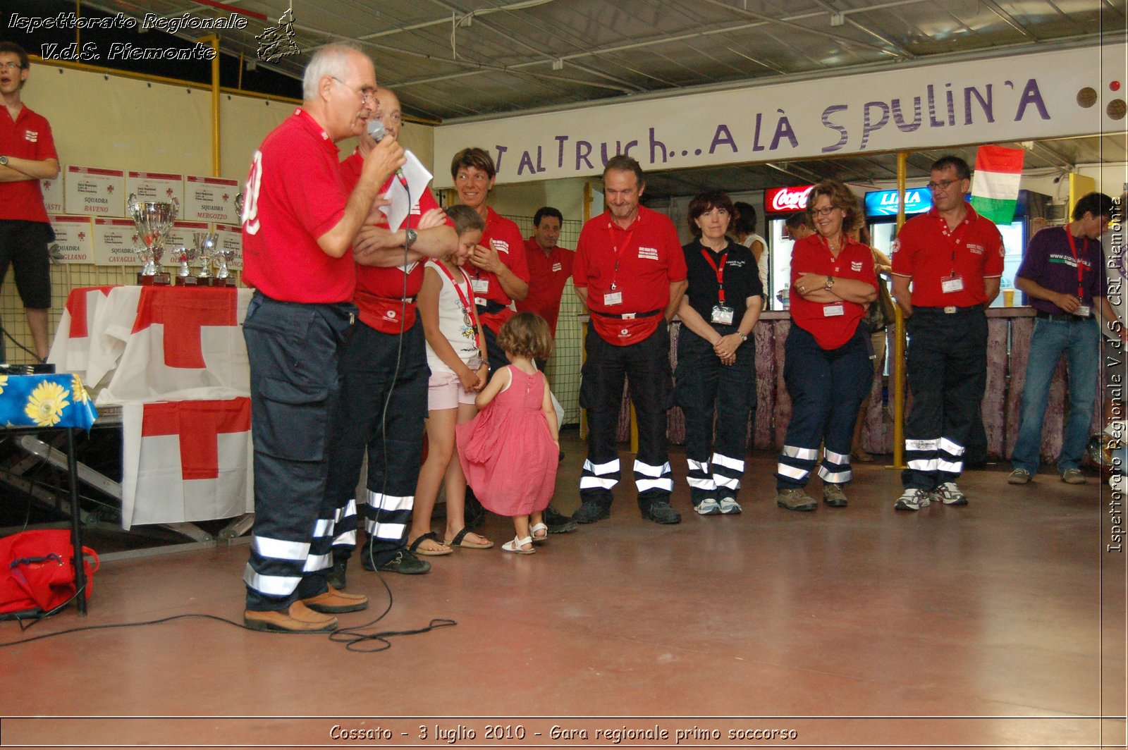 Cossato - 3 luglio 2010 - Gara regionale primo soccorso - premiazioni -  Croce Rossa Italiana - Ispettorato Regionale Volontari del Soccorso Piemonte