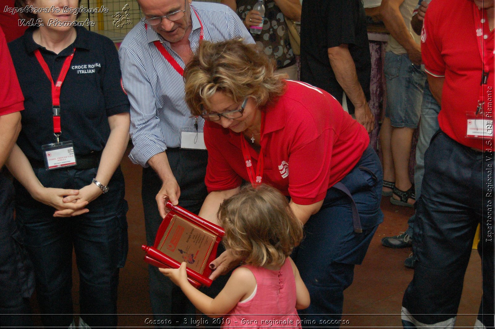 Cossato - 3 luglio 2010 - Gara regionale primo soccorso - premiazioni -  Croce Rossa Italiana - Ispettorato Regionale Volontari del Soccorso Piemonte