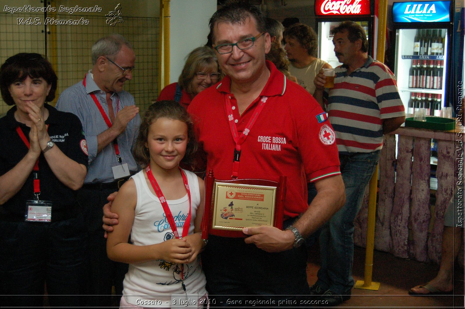 Cossato - 3 luglio 2010 - Gara regionale primo soccorso - premiazioni -  Croce Rossa Italiana - Ispettorato Regionale Volontari del Soccorso Piemonte