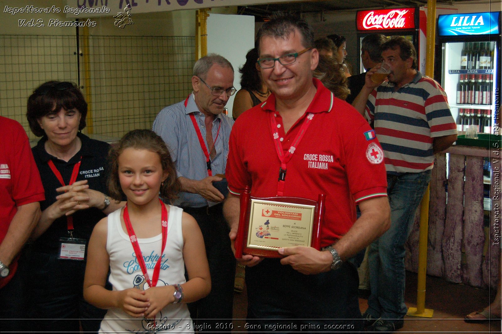 Cossato - 3 luglio 2010 - Gara regionale primo soccorso - premiazioni -  Croce Rossa Italiana - Ispettorato Regionale Volontari del Soccorso Piemonte