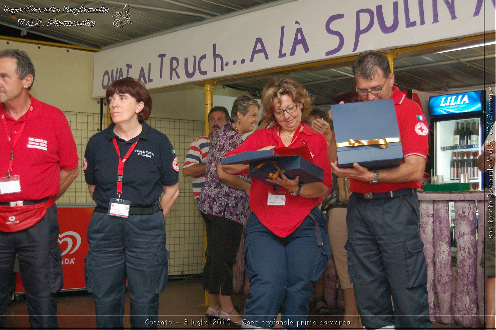 Cossato - 3 luglio 2010 - Gara regionale primo soccorso - premiazioni -  Croce Rossa Italiana - Ispettorato Regionale Volontari del Soccorso Piemonte