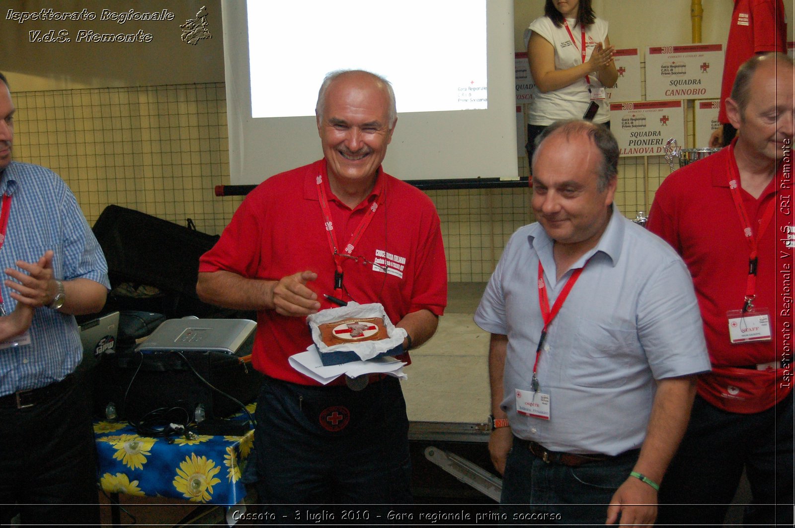 Cossato - 3 luglio 2010 - Gara regionale primo soccorso - premiazioni -  Croce Rossa Italiana - Ispettorato Regionale Volontari del Soccorso Piemonte