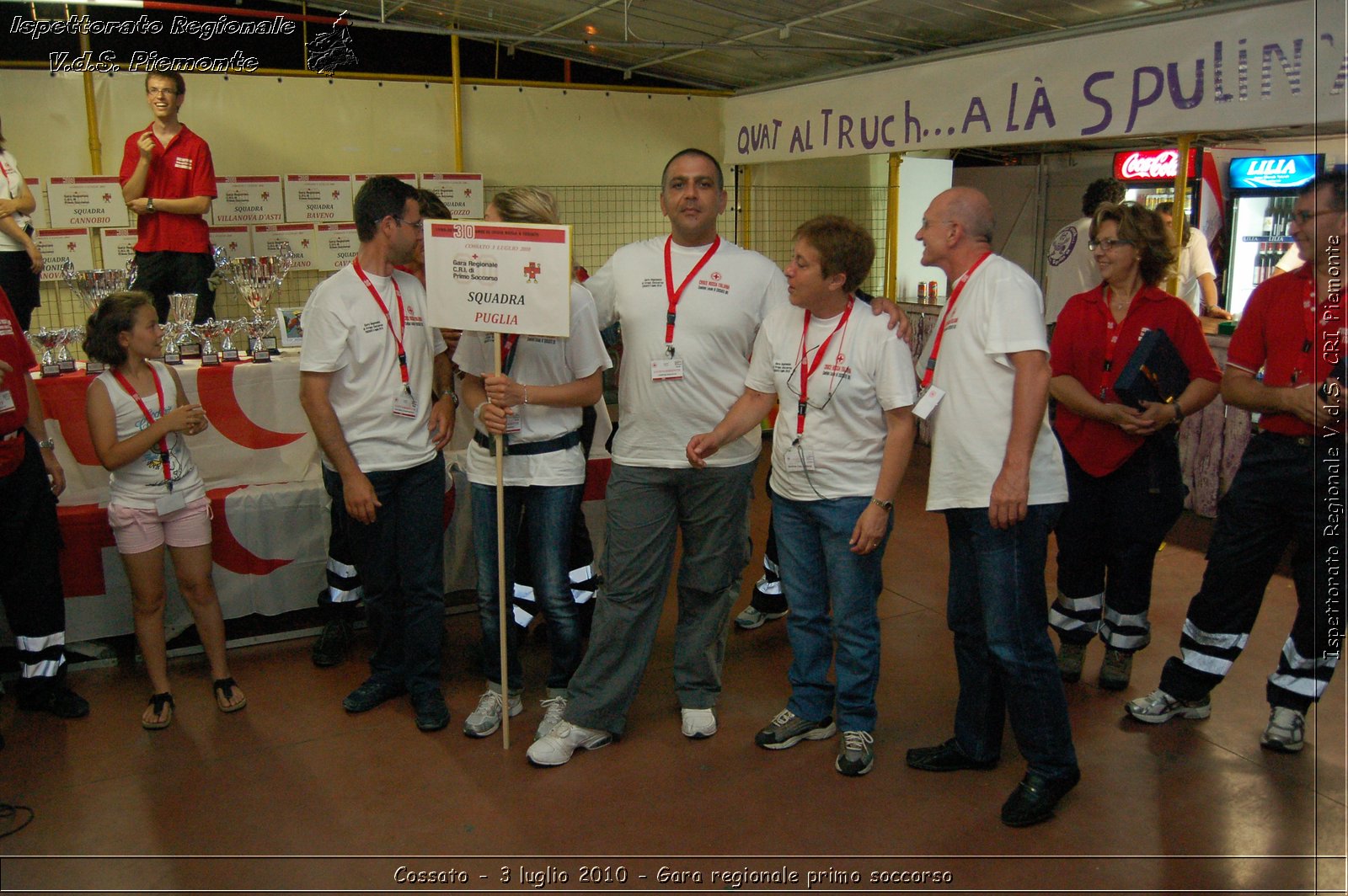 Cossato - 3 luglio 2010 - Gara regionale primo soccorso - premiazioni -  Croce Rossa Italiana - Ispettorato Regionale Volontari del Soccorso Piemonte