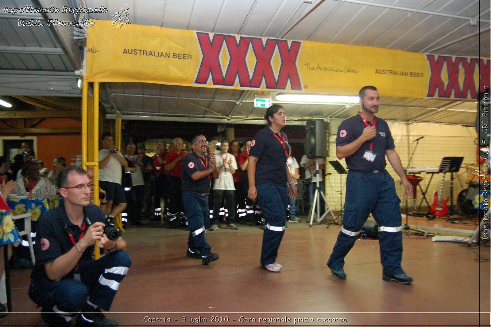 Cossato - 3 luglio 2010 - Gara regionale primo soccorso - premiazioni -  Croce Rossa Italiana - Ispettorato Regionale Volontari del Soccorso Piemonte