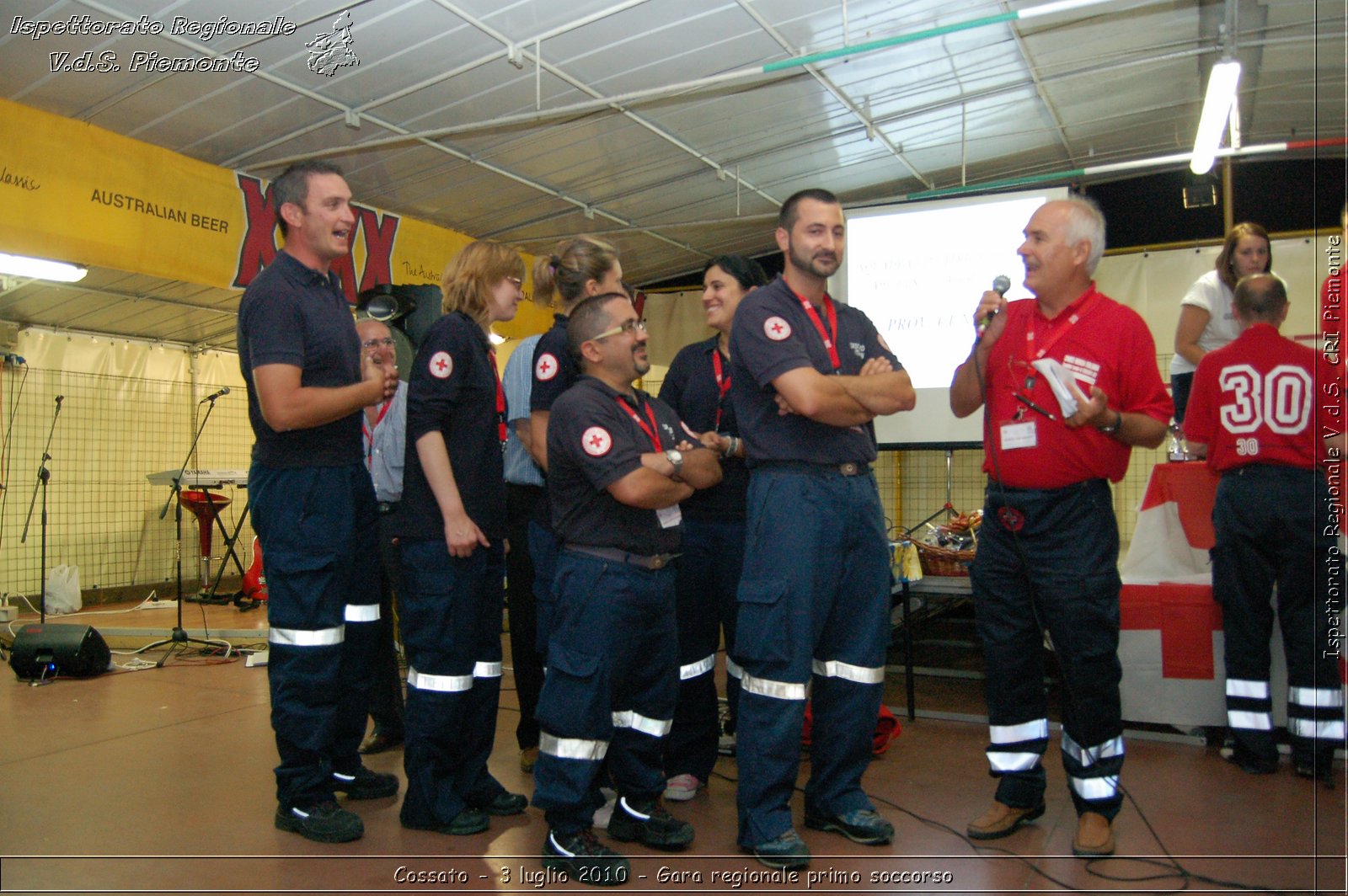 Cossato - 3 luglio 2010 - Gara regionale primo soccorso - premiazioni -  Croce Rossa Italiana - Ispettorato Regionale Volontari del Soccorso Piemonte