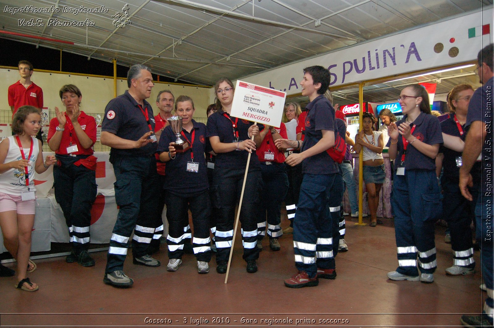 Cossato - 3 luglio 2010 - Gara regionale primo soccorso - premiazioni -  Croce Rossa Italiana - Ispettorato Regionale Volontari del Soccorso Piemonte