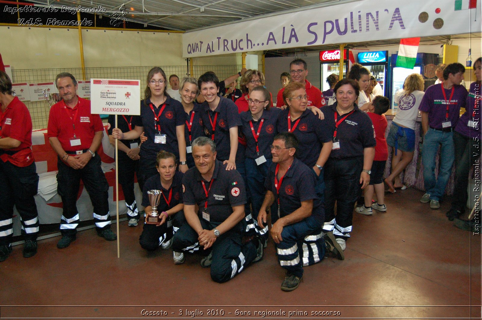 Cossato - 3 luglio 2010 - Gara regionale primo soccorso - premiazioni -  Croce Rossa Italiana - Ispettorato Regionale Volontari del Soccorso Piemonte