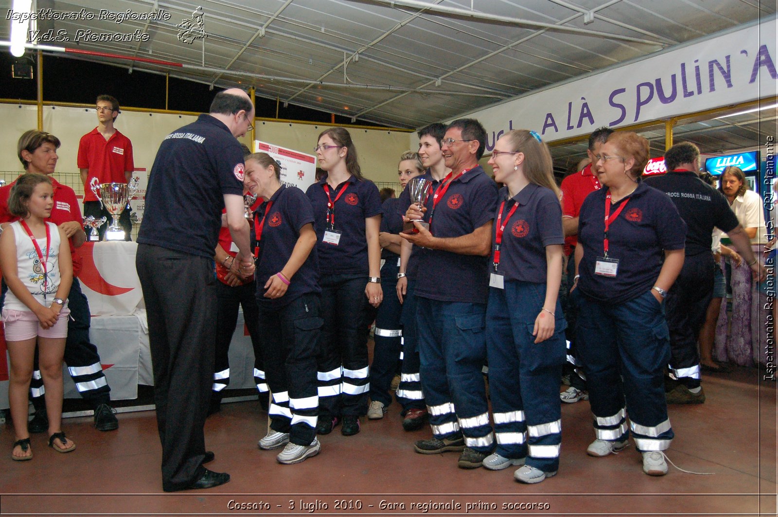 Cossato - 3 luglio 2010 - Gara regionale primo soccorso - premiazioni -  Croce Rossa Italiana - Ispettorato Regionale Volontari del Soccorso Piemonte