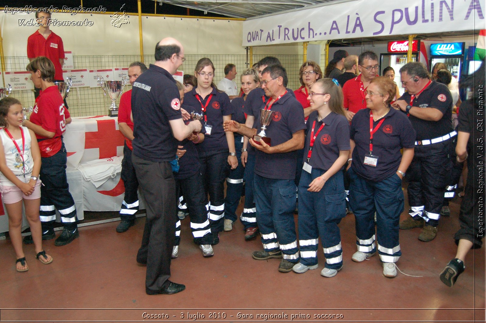 Cossato - 3 luglio 2010 - Gara regionale primo soccorso - premiazioni -  Croce Rossa Italiana - Ispettorato Regionale Volontari del Soccorso Piemonte