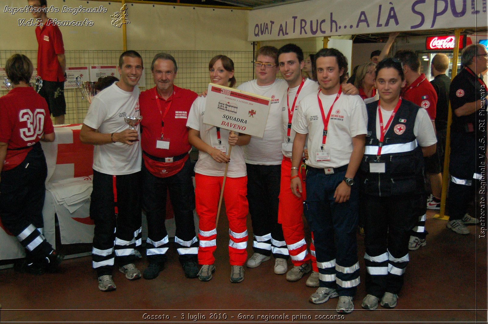 Cossato - 3 luglio 2010 - Gara regionale primo soccorso - premiazioni -  Croce Rossa Italiana - Ispettorato Regionale Volontari del Soccorso Piemonte