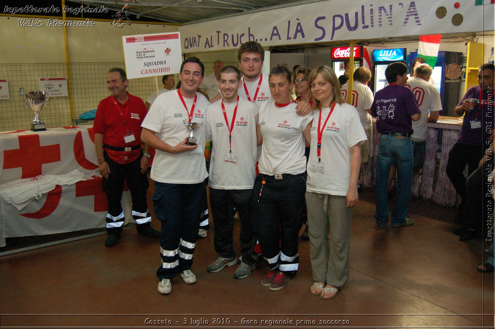 Cossato - 3 luglio 2010 - Gara regionale primo soccorso - premiazioni -  Croce Rossa Italiana - Ispettorato Regionale Volontari del Soccorso Piemonte