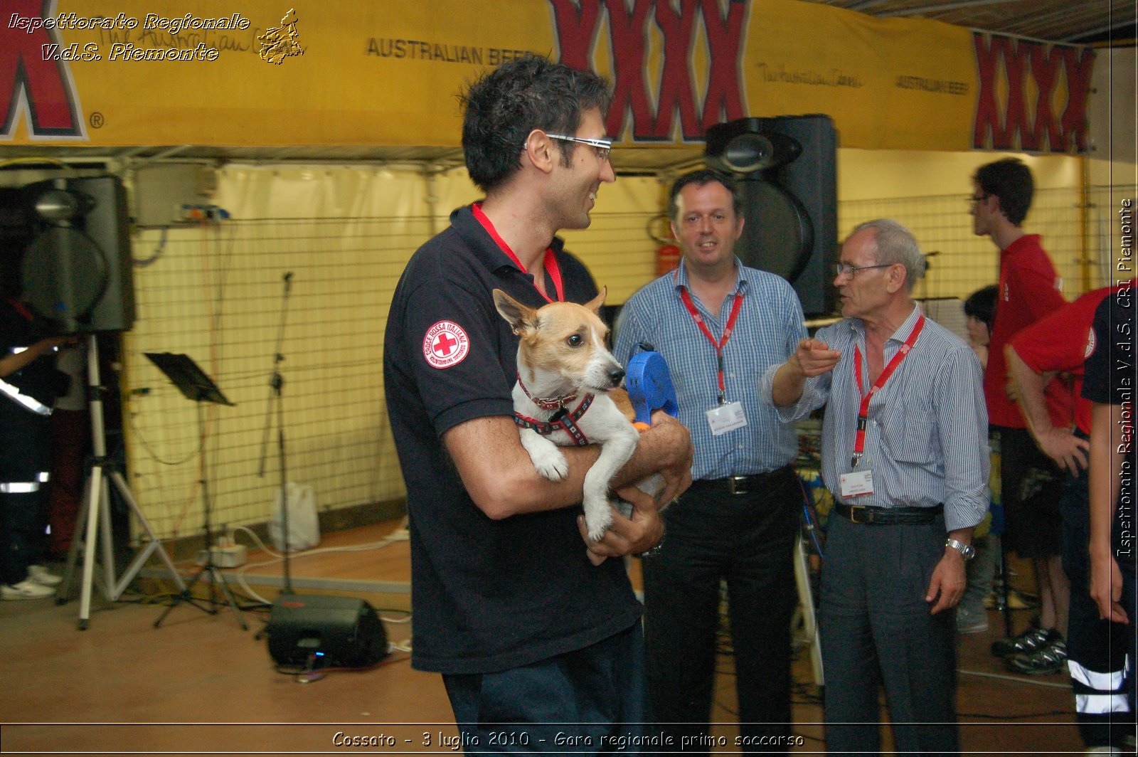 Cossato - 3 luglio 2010 - Gara regionale primo soccorso - premiazioni -  Croce Rossa Italiana - Ispettorato Regionale Volontari del Soccorso Piemonte