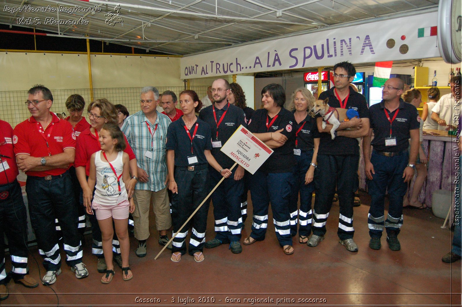 Cossato - 3 luglio 2010 - Gara regionale primo soccorso - premiazioni -  Croce Rossa Italiana - Ispettorato Regionale Volontari del Soccorso Piemonte