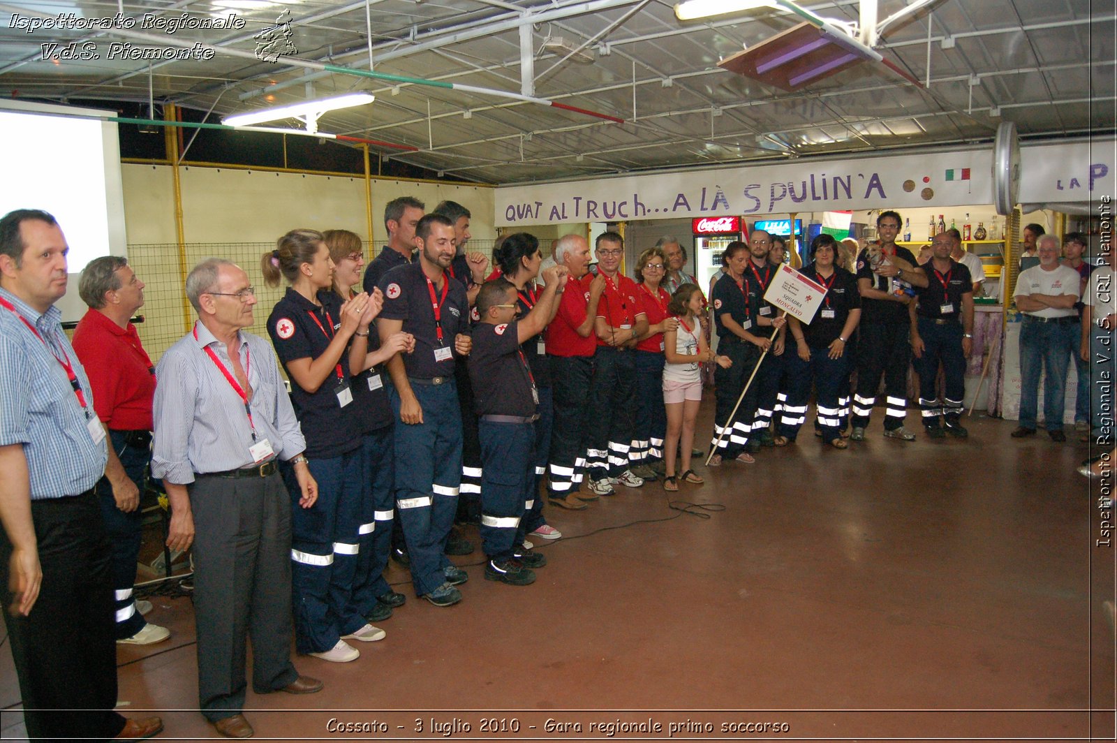 Cossato - 3 luglio 2010 - Gara regionale primo soccorso - premiazioni -  Croce Rossa Italiana - Ispettorato Regionale Volontari del Soccorso Piemonte