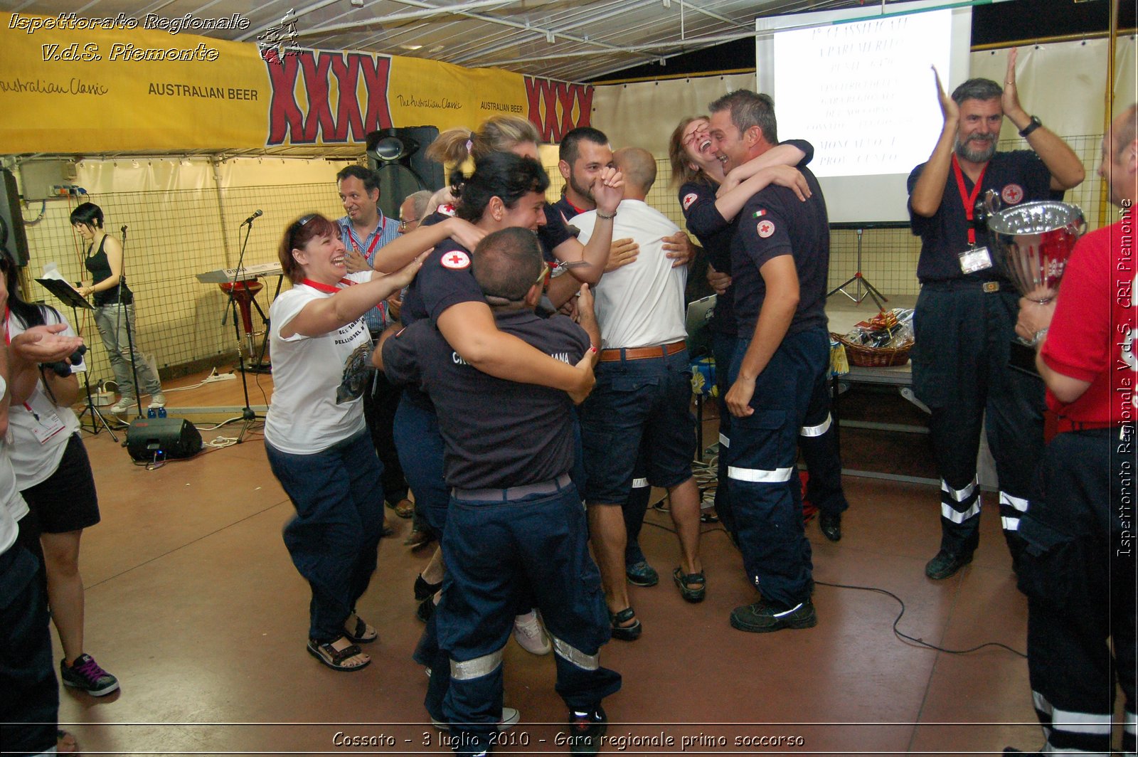 Cossato - 3 luglio 2010 - Gara regionale primo soccorso - premiazioni -  Croce Rossa Italiana - Ispettorato Regionale Volontari del Soccorso Piemonte