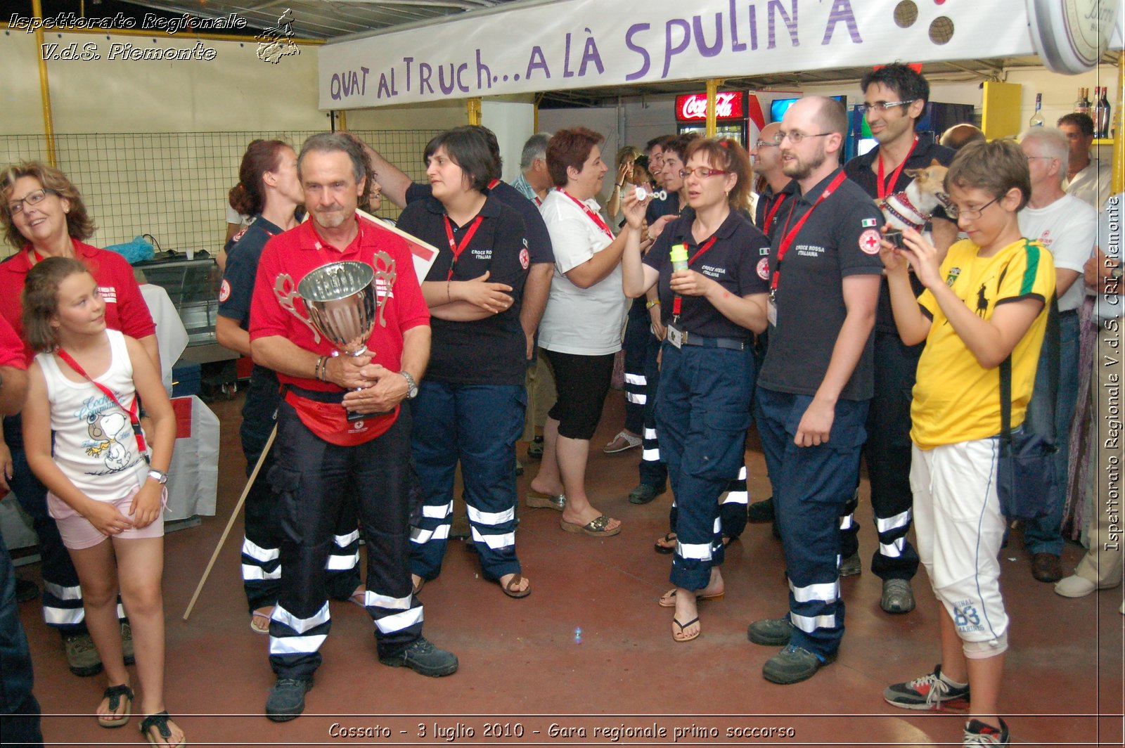 Cossato - 3 luglio 2010 - Gara regionale primo soccorso - premiazioni -  Croce Rossa Italiana - Ispettorato Regionale Volontari del Soccorso Piemonte