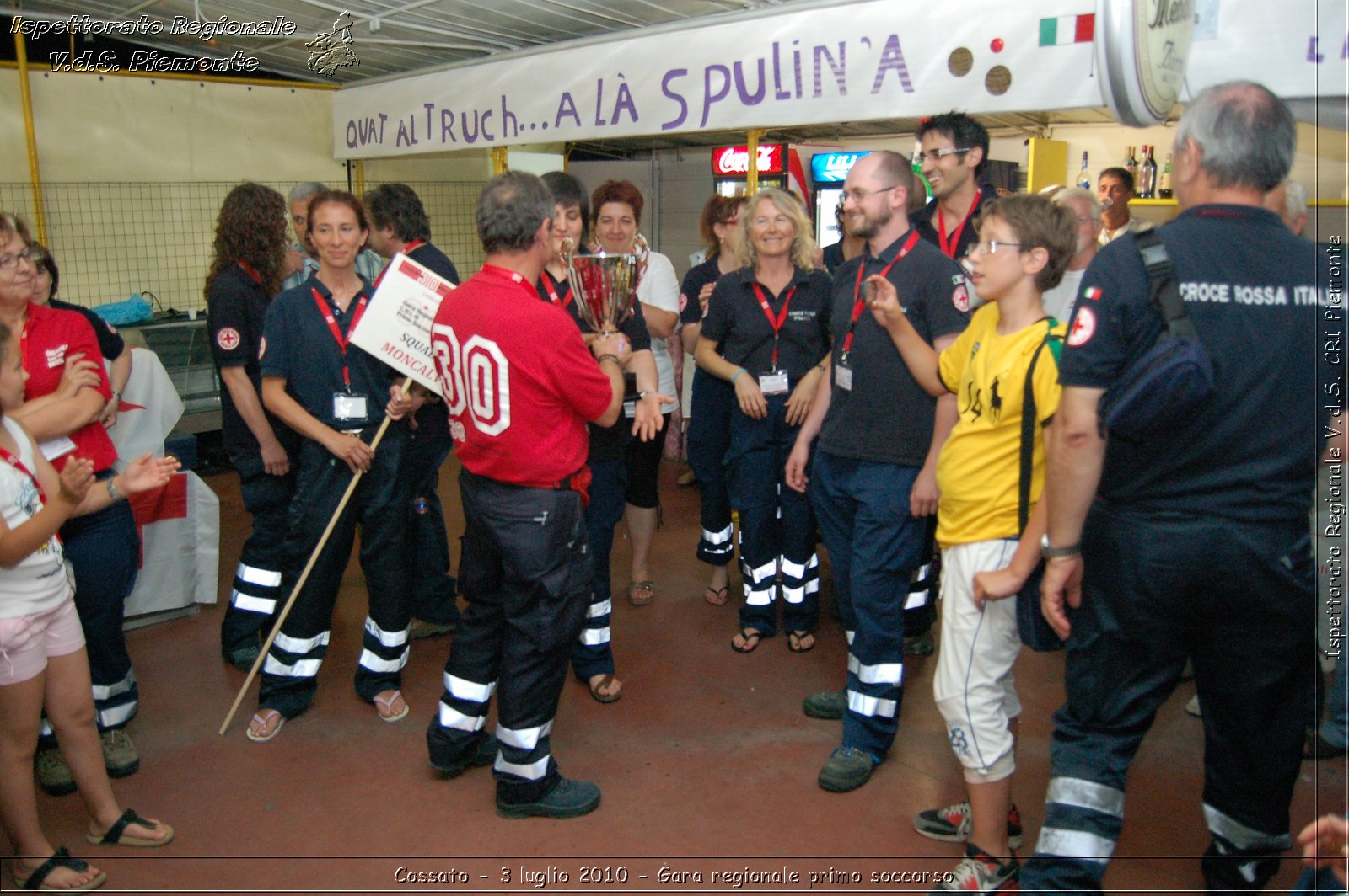 Cossato - 3 luglio 2010 - Gara regionale primo soccorso - premiazioni -  Croce Rossa Italiana - Ispettorato Regionale Volontari del Soccorso Piemonte