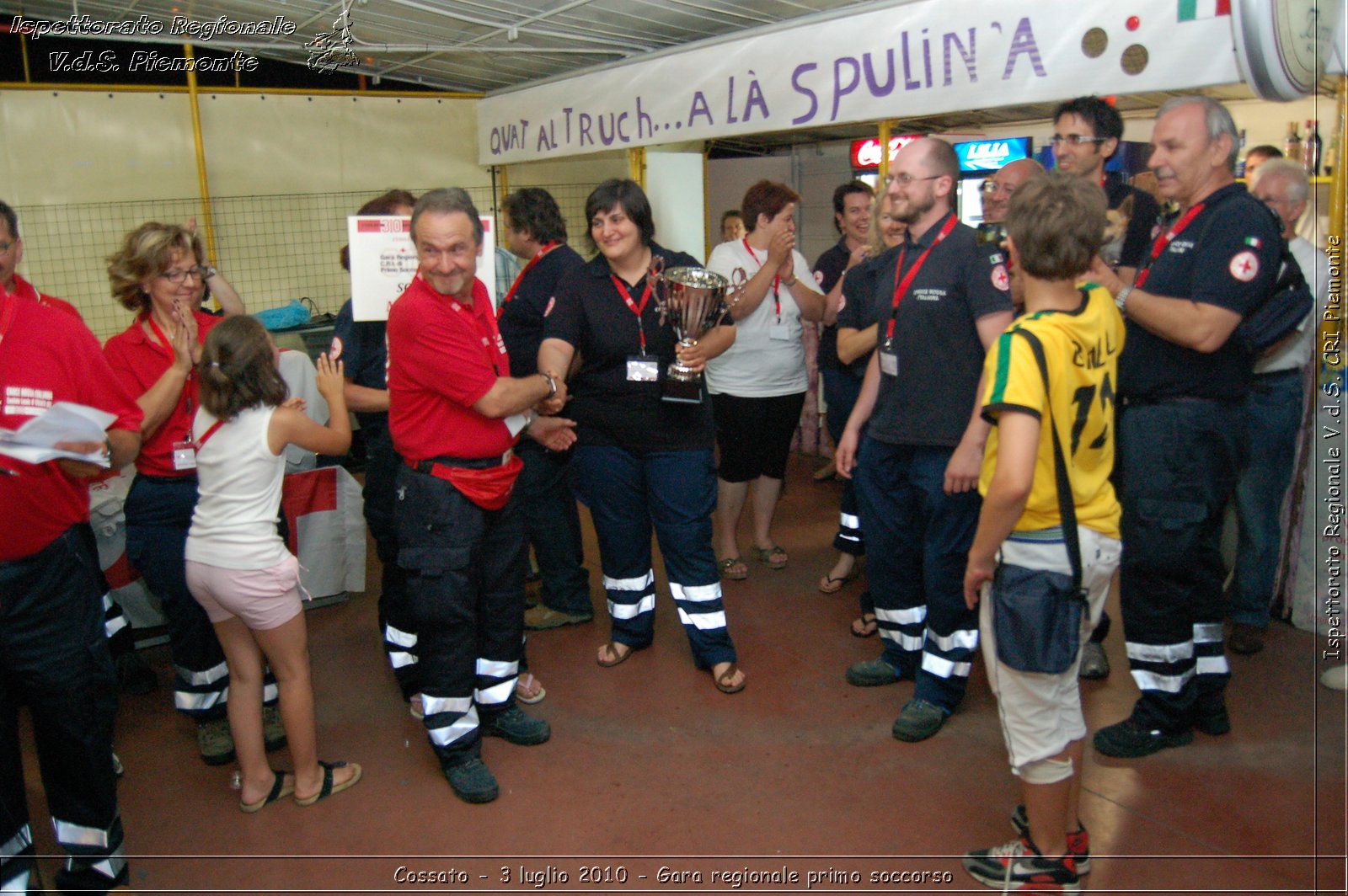 Cossato - 3 luglio 2010 - Gara regionale primo soccorso - premiazioni -  Croce Rossa Italiana - Ispettorato Regionale Volontari del Soccorso Piemonte