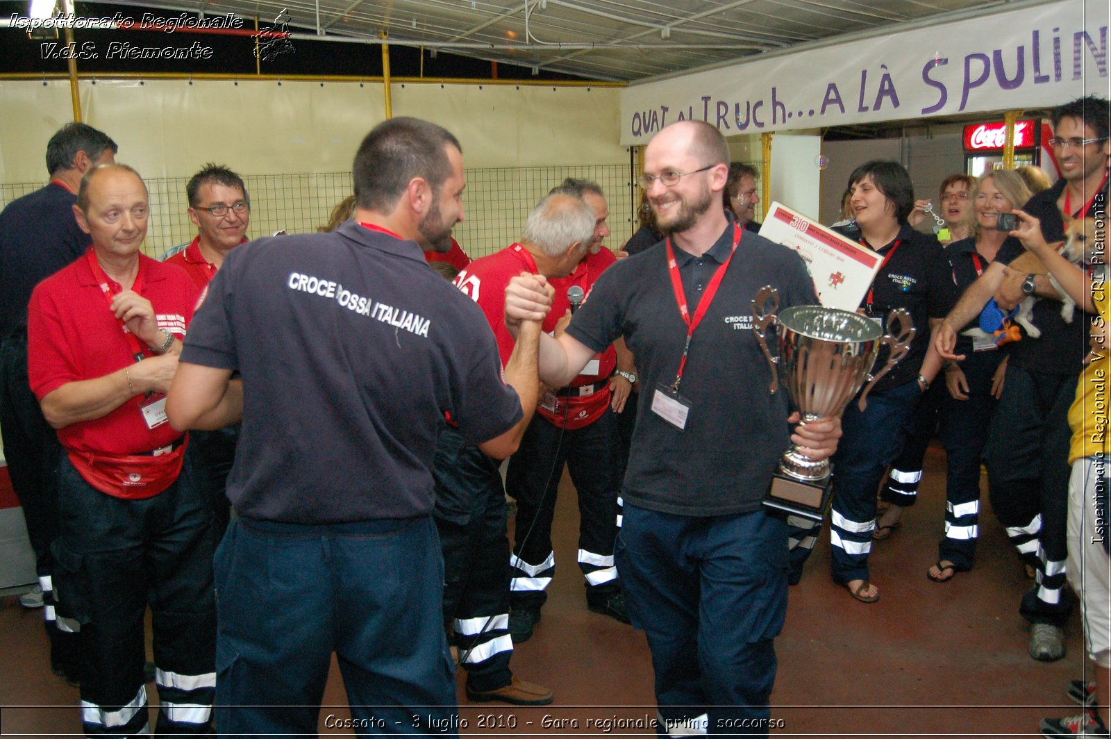 Cossato - 3 luglio 2010 - Gara regionale primo soccorso - premiazioni -  Croce Rossa Italiana - Ispettorato Regionale Volontari del Soccorso Piemonte