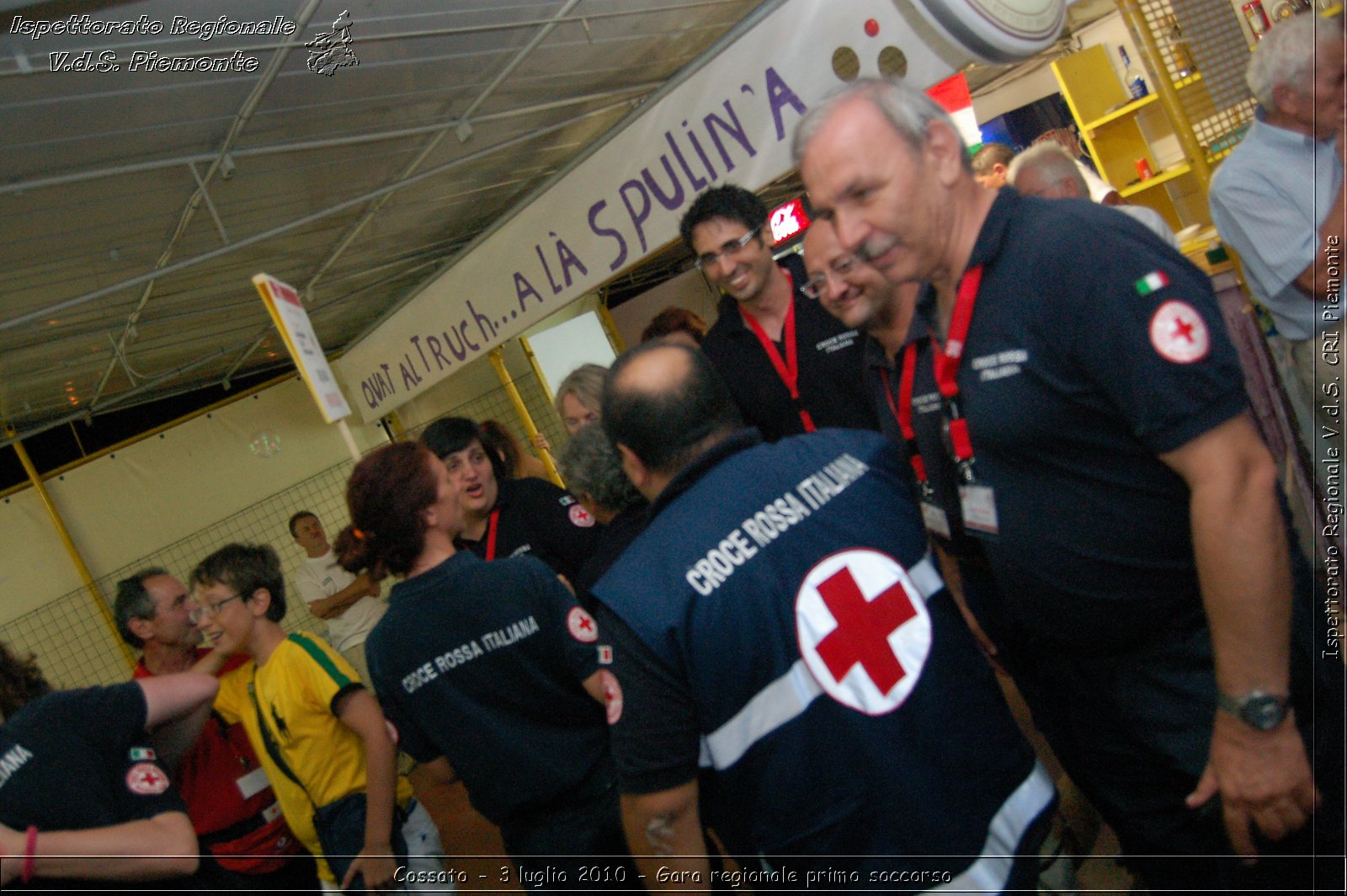 Cossato - 3 luglio 2010 - Gara regionale primo soccorso - premiazioni -  Croce Rossa Italiana - Ispettorato Regionale Volontari del Soccorso Piemonte