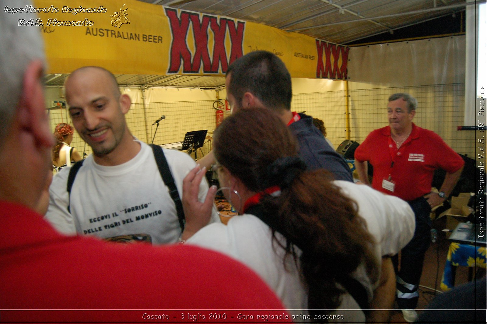 Cossato - 3 luglio 2010 - Gara regionale primo soccorso - premiazioni -  Croce Rossa Italiana - Ispettorato Regionale Volontari del Soccorso Piemonte