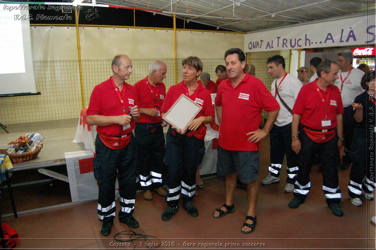 Cossato - 3 luglio 2010 - Gara regionale primo soccorso - premiazioni -  Croce Rossa Italiana - Ispettorato Regionale Volontari del Soccorso Piemonte