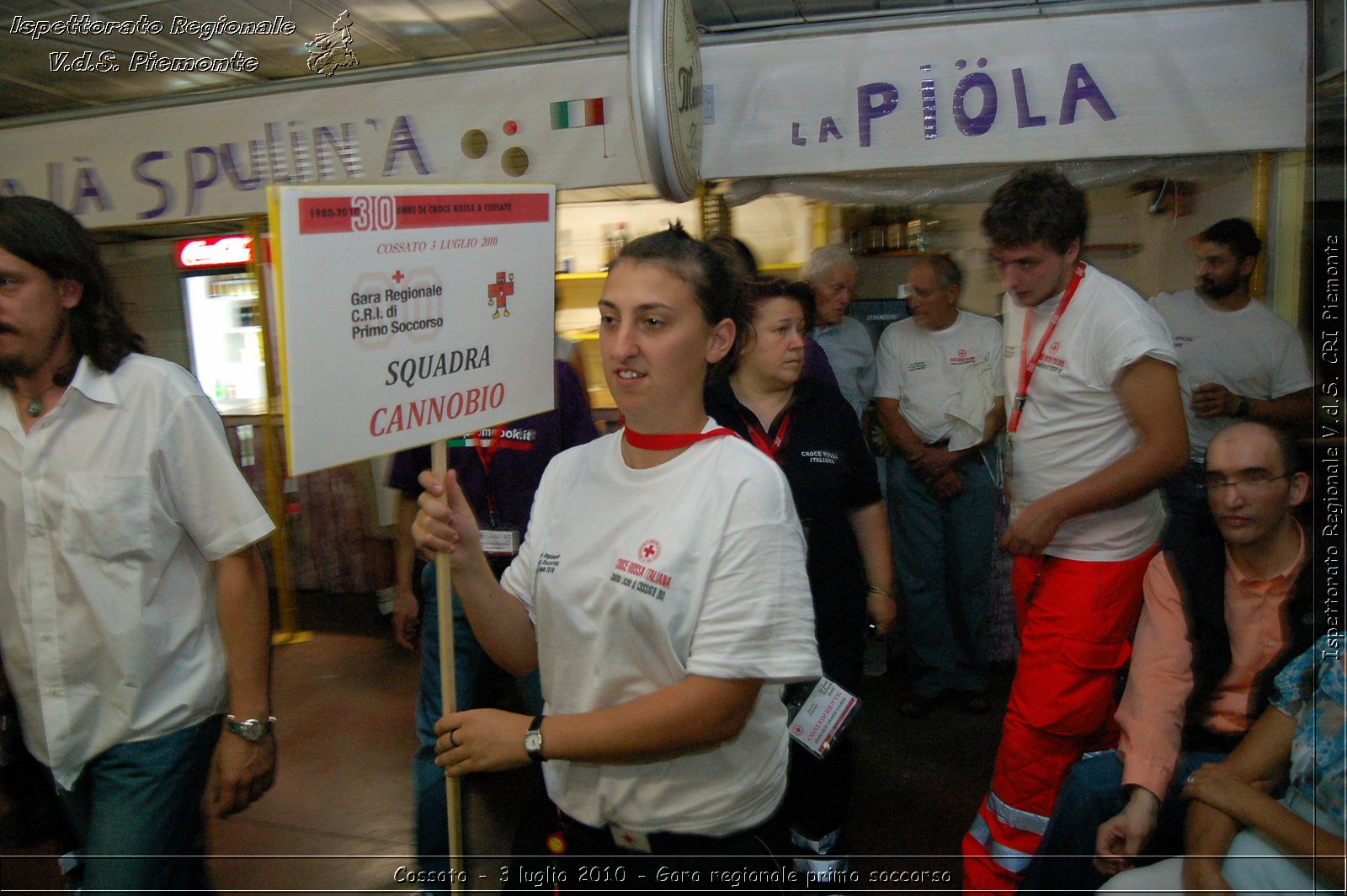 Cossato - 3 luglio 2010 - Gara regionale primo soccorso - premiazioni -  Croce Rossa Italiana - Ispettorato Regionale Volontari del Soccorso Piemonte