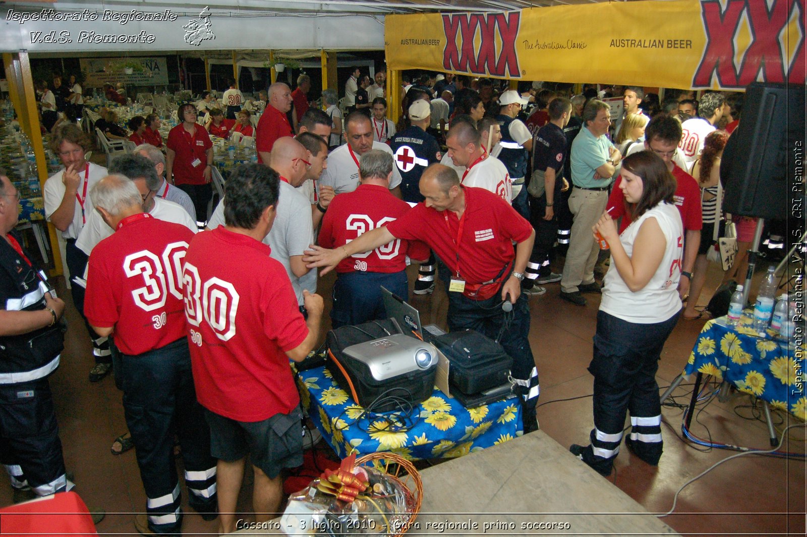 Cossato - 3 luglio 2010 - Gara regionale primo soccorso - premiazioni -  Croce Rossa Italiana - Ispettorato Regionale Volontari del Soccorso Piemonte