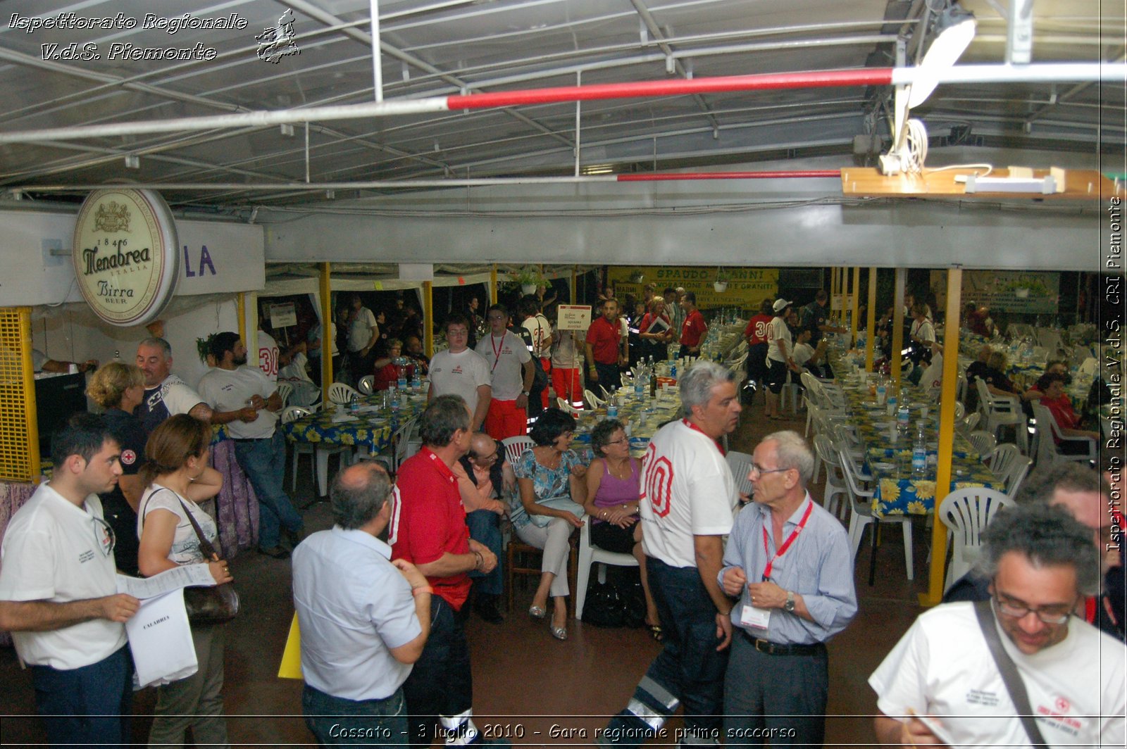 Cossato - 3 luglio 2010 - Gara regionale primo soccorso - premiazioni -  Croce Rossa Italiana - Ispettorato Regionale Volontari del Soccorso Piemonte