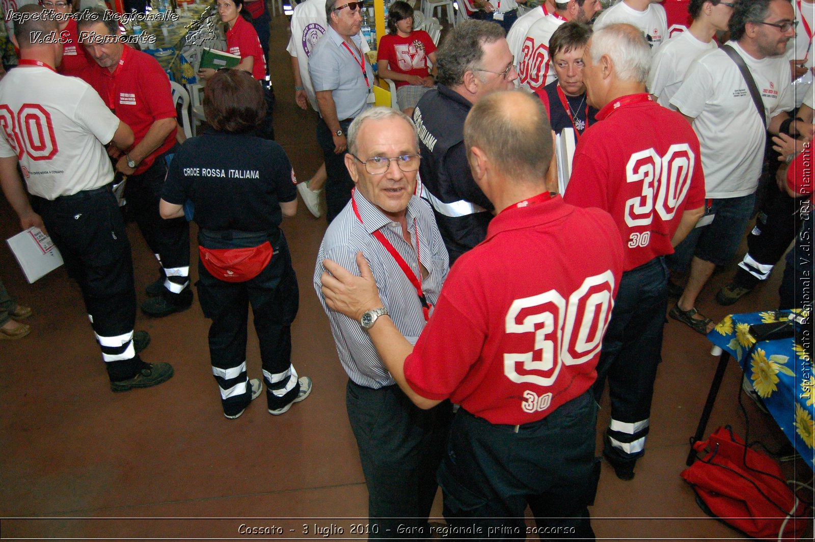 Cossato - 3 luglio 2010 - Gara regionale primo soccorso - premiazioni -  Croce Rossa Italiana - Ispettorato Regionale Volontari del Soccorso Piemonte