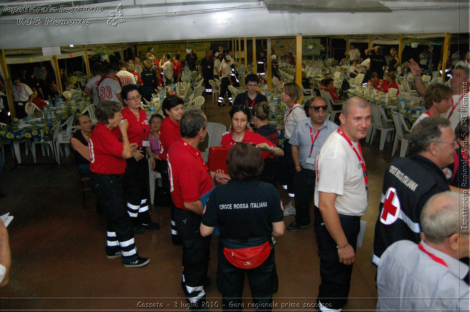 Cossato - 3 luglio 2010 - Gara regionale primo soccorso - premiazioni -  Croce Rossa Italiana - Ispettorato Regionale Volontari del Soccorso Piemonte