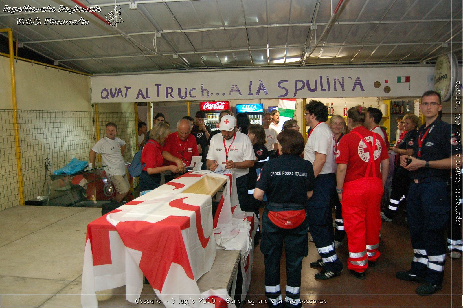 Cossato - 3 luglio 2010 - Gara regionale primo soccorso - premiazioni -  Croce Rossa Italiana - Ispettorato Regionale Volontari del Soccorso Piemonte