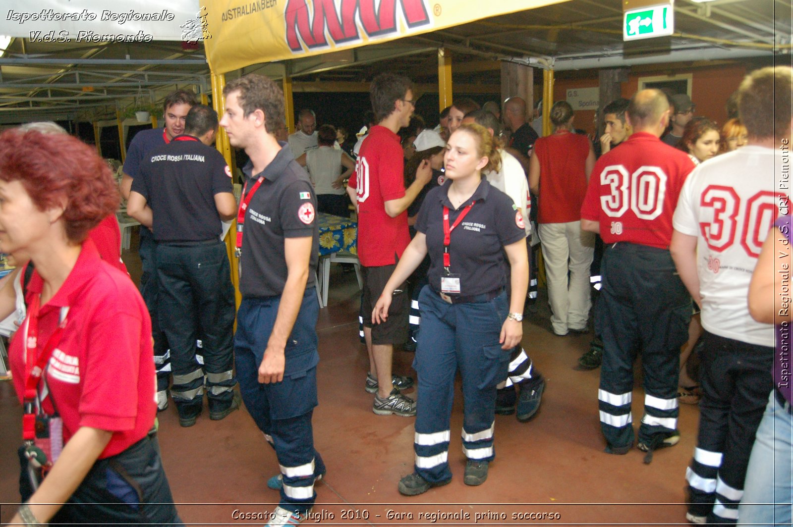 Cossato - 3 luglio 2010 - Gara regionale primo soccorso - premiazioni -  Croce Rossa Italiana - Ispettorato Regionale Volontari del Soccorso Piemonte