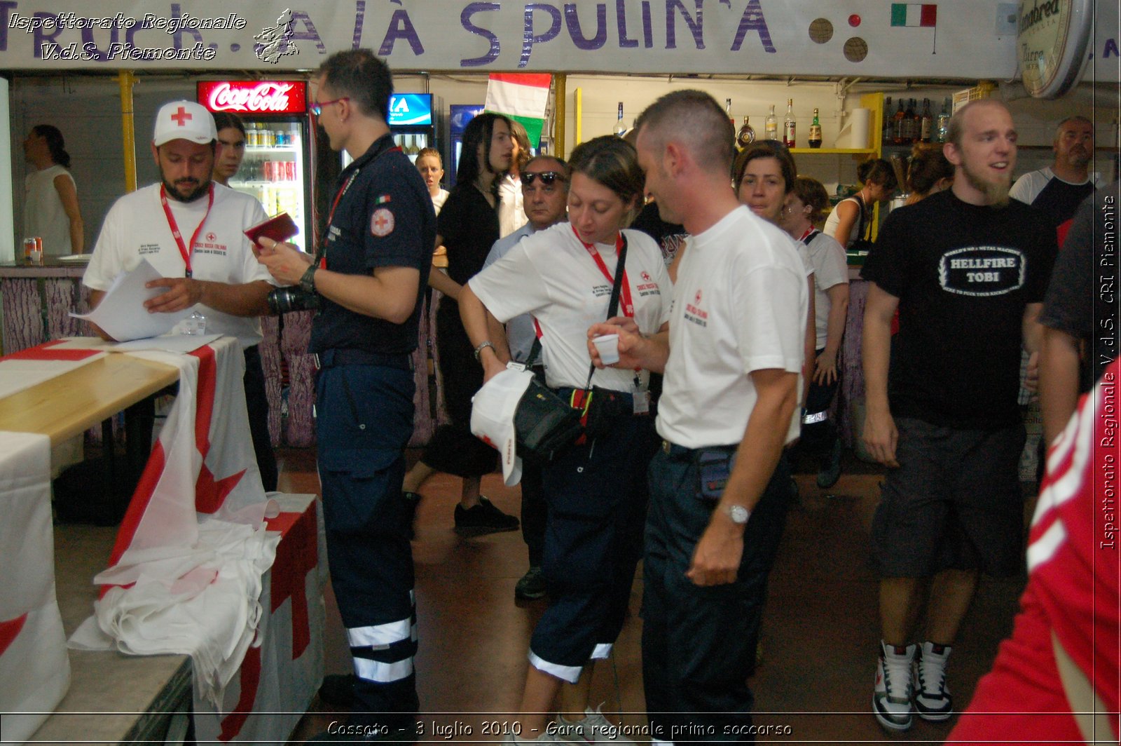 Cossato - 3 luglio 2010 - Gara regionale primo soccorso - premiazioni -  Croce Rossa Italiana - Ispettorato Regionale Volontari del Soccorso Piemonte