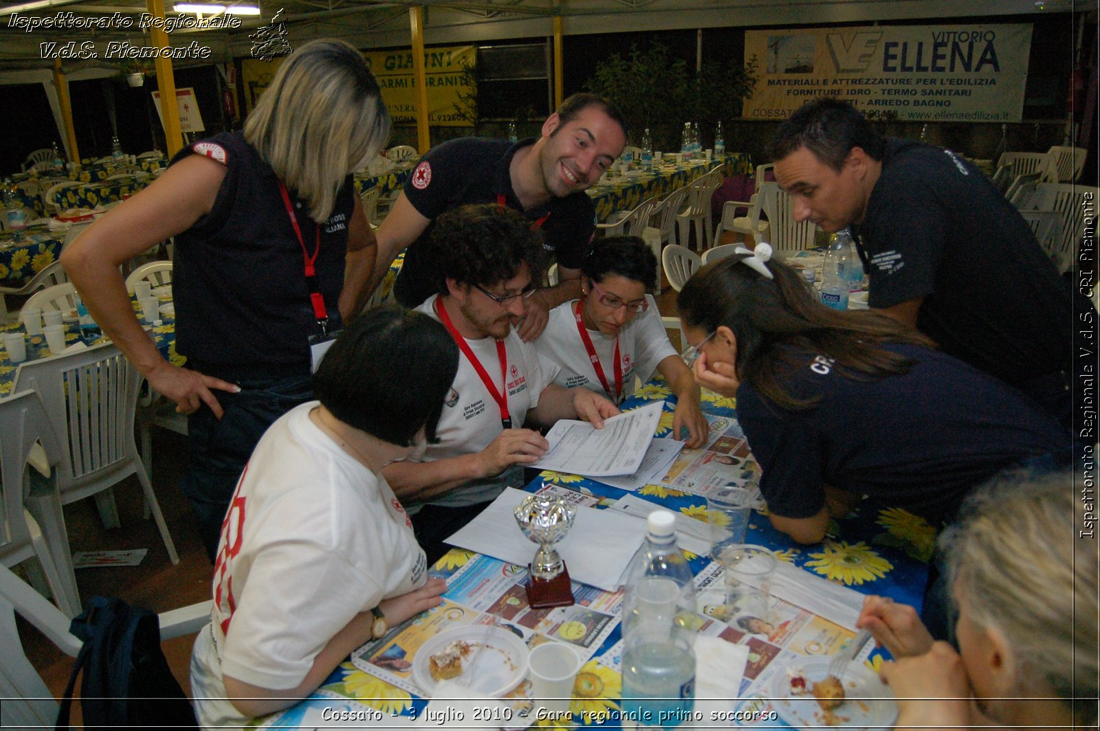 Cossato - 3 luglio 2010 - Gara regionale primo soccorso - premiazioni -  Croce Rossa Italiana - Ispettorato Regionale Volontari del Soccorso Piemonte