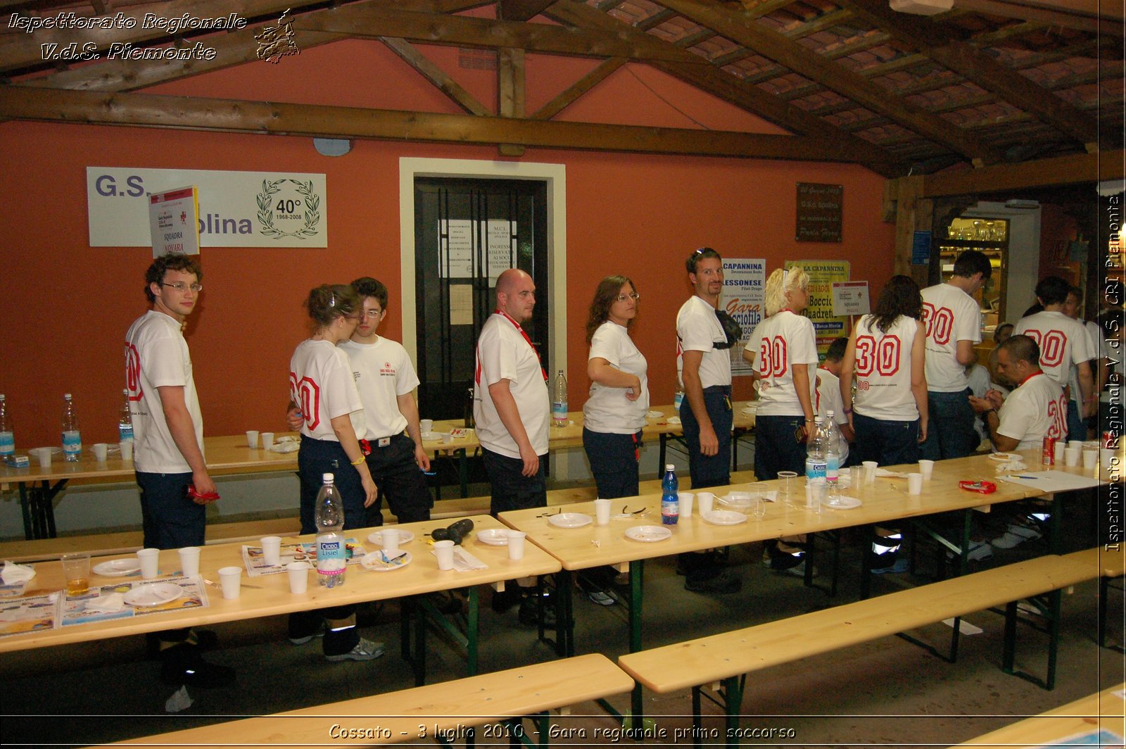 Cossato - 3 luglio 2010 - Gara regionale primo soccorso - premiazioni -  Croce Rossa Italiana - Ispettorato Regionale Volontari del Soccorso Piemonte