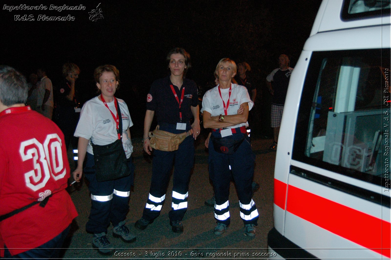 Cossato - 3 luglio 2010 - Gara regionale primo soccorso - premiazioni -  Croce Rossa Italiana - Ispettorato Regionale Volontari del Soccorso Piemonte