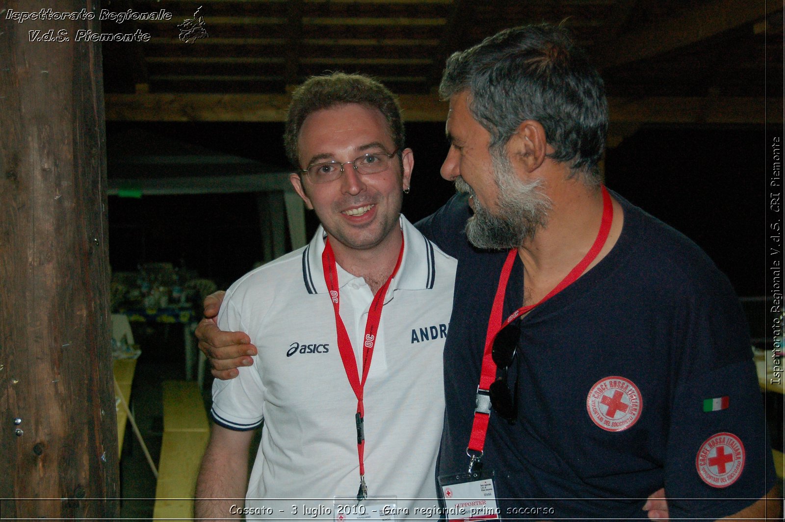 Cossato - 3 luglio 2010 - Gara regionale primo soccorso - premiazioni -  Croce Rossa Italiana - Ispettorato Regionale Volontari del Soccorso Piemonte