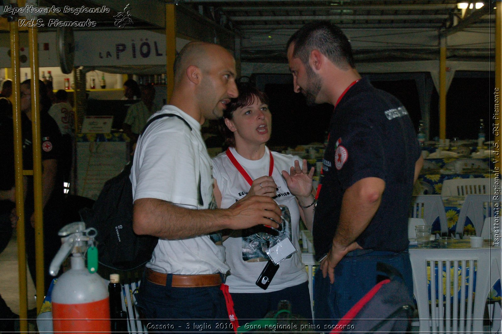 Cossato - 3 luglio 2010 - Gara regionale primo soccorso - premiazioni -  Croce Rossa Italiana - Ispettorato Regionale Volontari del Soccorso Piemonte