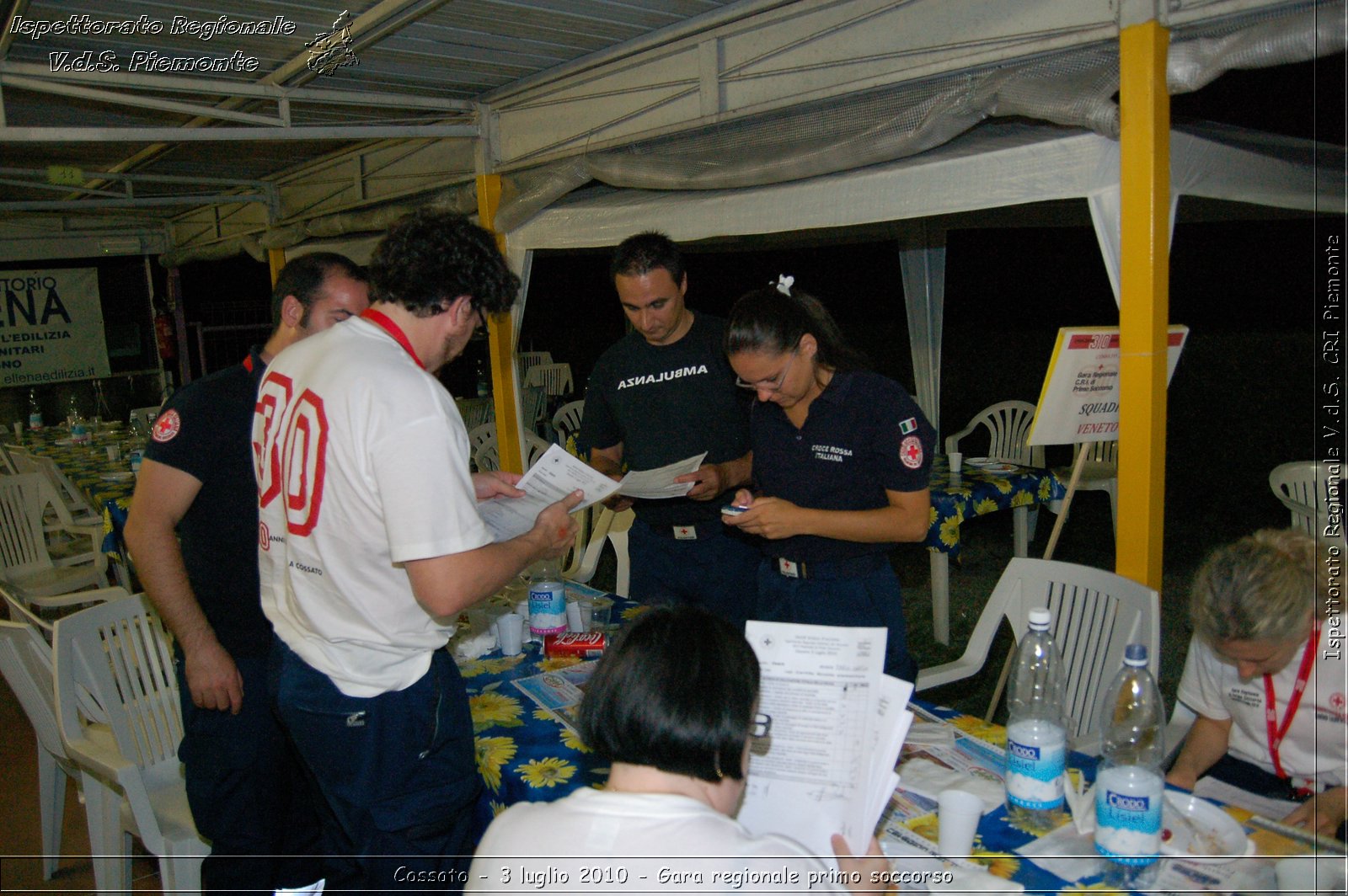 Cossato - 3 luglio 2010 - Gara regionale primo soccorso - premiazioni -  Croce Rossa Italiana - Ispettorato Regionale Volontari del Soccorso Piemonte