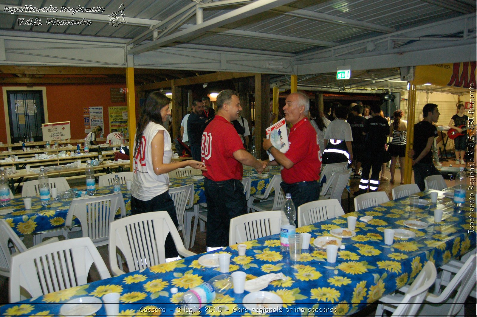 Cossato - 3 luglio 2010 - Gara regionale primo soccorso - premiazioni -  Croce Rossa Italiana - Ispettorato Regionale Volontari del Soccorso Piemonte