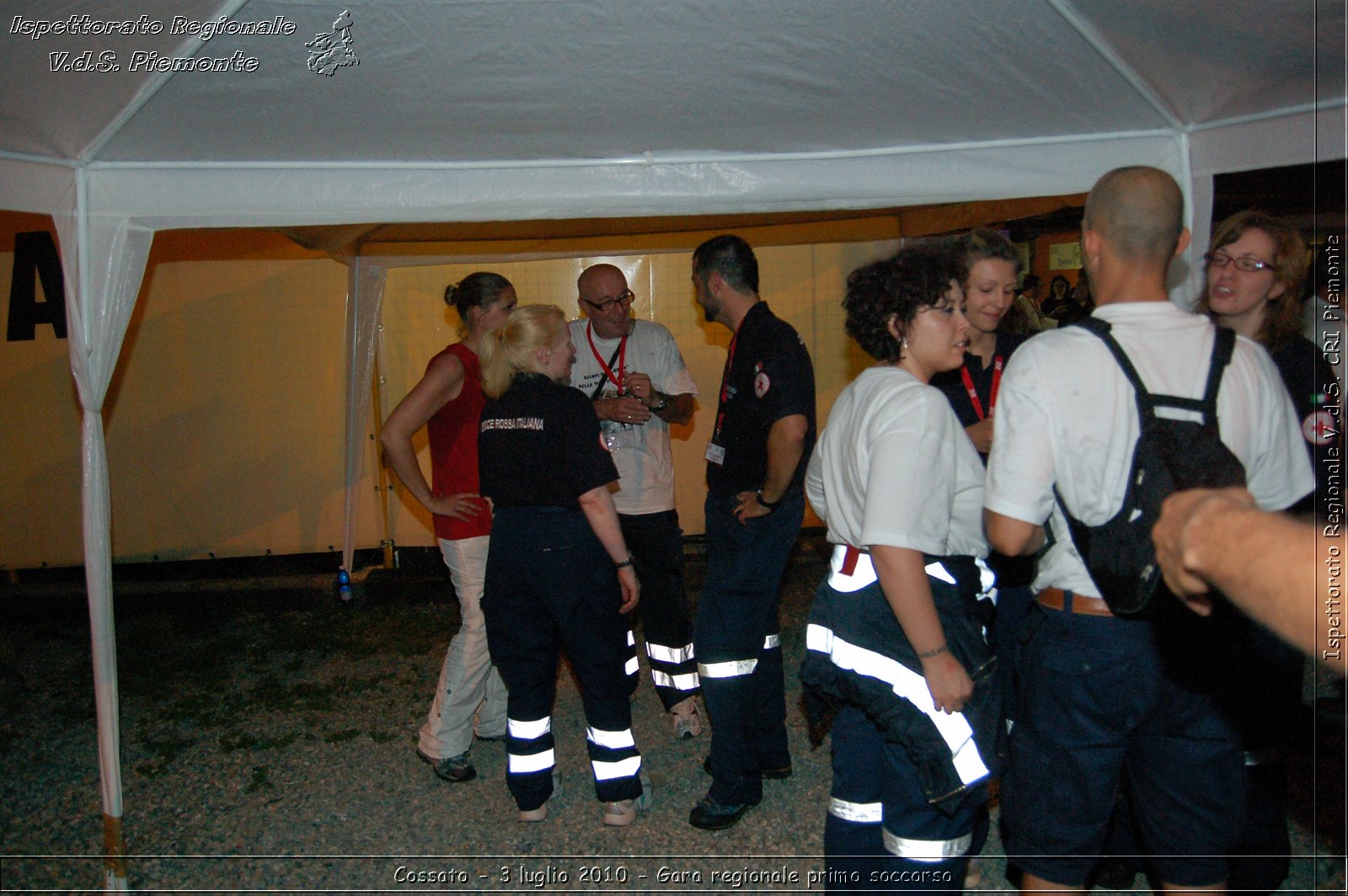 Cossato - 3 luglio 2010 - Gara regionale primo soccorso - premiazioni -  Croce Rossa Italiana - Ispettorato Regionale Volontari del Soccorso Piemonte