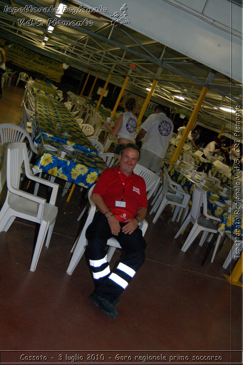 Cossato - 3 luglio 2010 - Gara regionale primo soccorso - premiazioni -  Croce Rossa Italiana - Ispettorato Regionale Volontari del Soccorso Piemonte