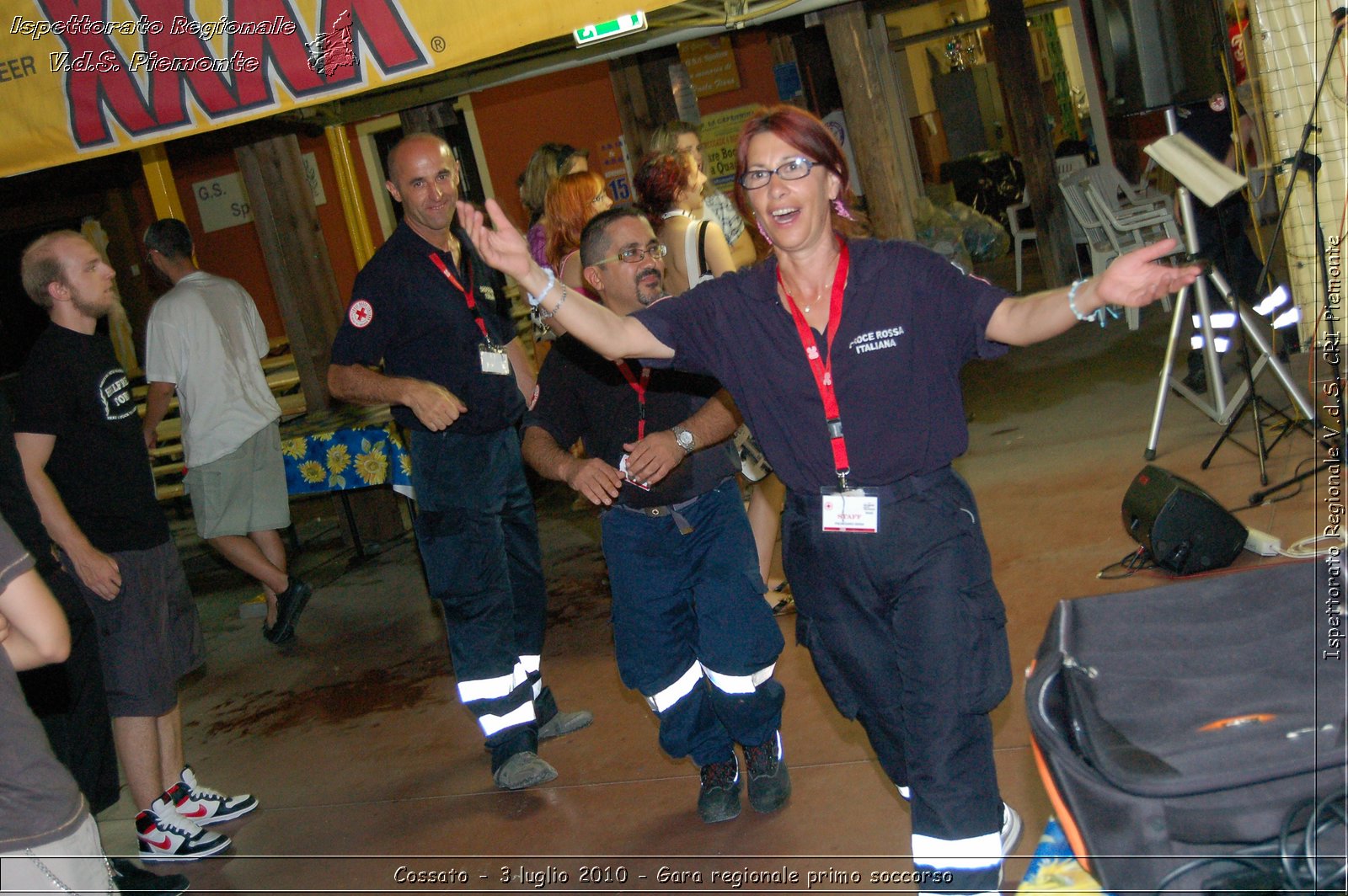 Cossato - 3 luglio 2010 - Gara regionale primo soccorso - premiazioni -  Croce Rossa Italiana - Ispettorato Regionale Volontari del Soccorso Piemonte